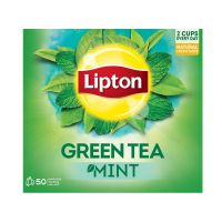 LIPTON GREEN TEA BAG MINT 50X1.5 GMS