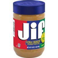 JIF PEANUT BUTTER CRUNCHY 16 OZ