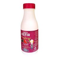 KOUKAKIS KEFIR WITH STRAWBERRY SOUR CHERRIES RASPBERRIES STEVIA 330 ML