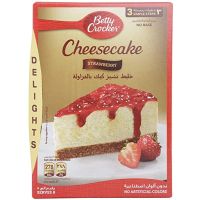 BETTY CROCKER CHEESECAKE STRAWBERRY 360 GMS