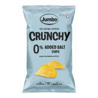 CRUNCHY CHIPS NO SALT 140 GMS