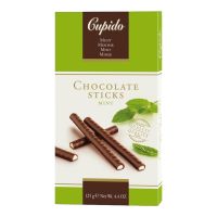 CUPIDO CHOCOLATE STICKS MINT 125 GMS