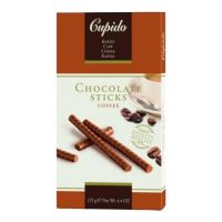 CUPIDO CHOCOLATE STICKS COFFEE 125 GMS