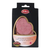 VOLYS SLICED TURKEY SALAMI 150 GMS