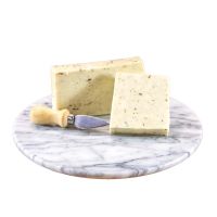 CALVELEY MILL MATURE CHEDDAR WITH HERBS AND GARLIC PER KG