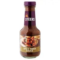 STEERS SAUCE SPICY TIKKA 375 ML