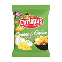 CHRISPYS CHEESE AND ONION POTATO CHIPS 120 GMS