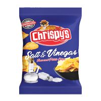 CHRISPYS SALT AND VINEGAR POTATO CHIPS 120 GMS