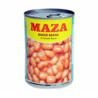 MAZA BAKED BEANS IN TOMATO SAUCE 400 GMS