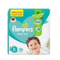 PAMPERS DIAPER JP S6 36'S @30% OFF