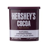 HERSHEY`S DARK COCOA POWDER UNSWEETENED 230 GMS @25% OFF