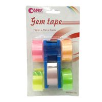 CAMAT GEM TAPE 19MMX20MX5 ROLLS 1'S