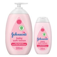 JOHNSON BABY LOTION 500 ML + 200 ML FREE