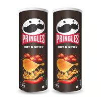 PRINGLES HOT AND SPICY 2X165 GMS 25% OFF