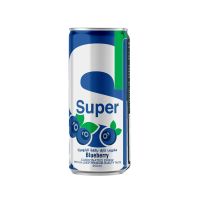 SUPER BLUEBERRY CARBONATED DRINK 250 ML