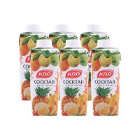 KDD COCKTAIL FRUIT DRINK PRISMA 6X250 ML