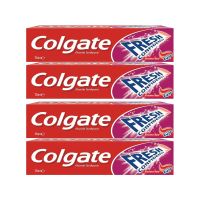 COLGATE FRESH CONFIDENCE XTREME RED TOOTHPASTE 4X75 ML