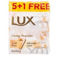 LUX BAR CREAMY PERFECTION 120 GMS 5+1 FREE