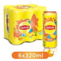 LIPTON ICE TEA PEACH CAN 6X320 ML