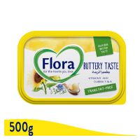FLORA MARGARINE BUTTERY 500 GMS