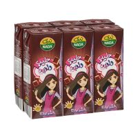 NADA BASMA CHOCOLATE UHT MILK 6X185 ML