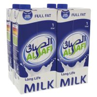 AL SAFI DANONE LAW FAT LONG LIFE MILK 4X1 LTR