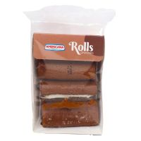 AMERICANA MINI ROLL CHOCOLATE 3 PCS 60 GMS