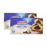 AMERICANA POUND CAKE 2X300 GMS (CHOCOLATE / MARBLE)