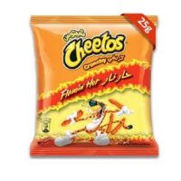 CHEETOS CRUNCHY FLAMING HOT 25 GMS