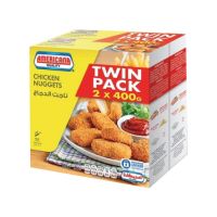 AMERICANA CHICKEN NUGGETS TWIN PACK 2X400 GMS
