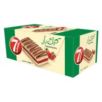 AL MARAI CAKE BAR 7 DAYS WITH STRAWBERRY FILLING 12X25 GMS