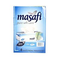 MASAFI 2 PLY FACIAL TISSUE 4X170'S