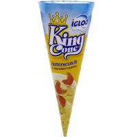 IGLOO BUTTERSCOTCH KING CONE ICE CREAM 120 ML