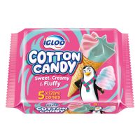 IGLOO COTTON CANDY CONE MULTY PACK 5X120 ML