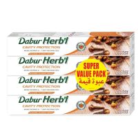 DABUR HERBAL TOOTH PASTE CLOVE 4X100 GMS