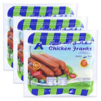 A'SAFFA CHICKEN FRANKS 3X340 GMS @SPL OFFER