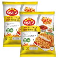 SEARA SPICY CHICKEN FILLET ZINGZO 2X750 GMS @SPECIAL OFFER