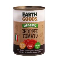 EARTH GOODS ORGANIC CHOPPED TOMATOES 400 GMS