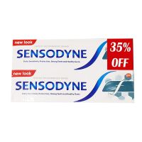 SENSODYNE TOOTHPASTE FLUORIDE 2X75ML 35% OFF