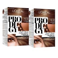 LOREAL PRODIGY 6.32 PEARL BROWN TWIN PACK @25%OFF