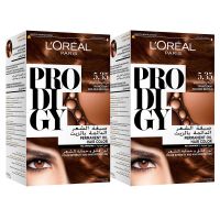 LOREAL PRODIGY 5.35 MAHOGANY GOLD BROWN TWIN PACK @25%OFF