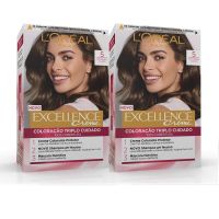 LOREAL EXCELLENCE CREME 5 LIGHT BROWN TWIN PACK @30% OFF