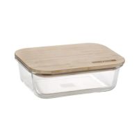 ROYAL FORD ECODINE RECTANGULAR GLASS CONTAINER 370 ML 1'S