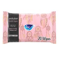 FINE FRESH GARDENIA WIPES 20'S