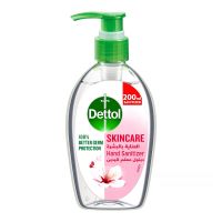 DETTOL SKINCARE HAND SANITIZER FOR 100% BETTER GERM PROTECTION AND PERSONAL HYGIENE 200 ML