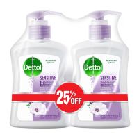 DETTOL HAND WASH SENSITIVE TWIN PACK 25%OFF