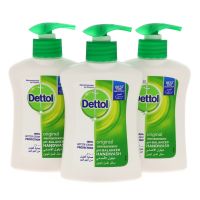 DETTOL HANDWASH ORIGINAL 3X200 ML @25% OFF