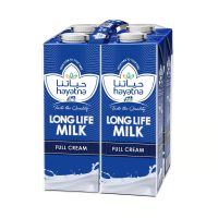 HAYATNA UHT FULL CREAM MILK 4X1 LTR