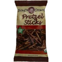 BRAD`S ORGANIC PRETZELS STICKS 8 OZ