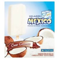 HELADOSMEXICO COCONUT ICE CREAM BAR 6 CT